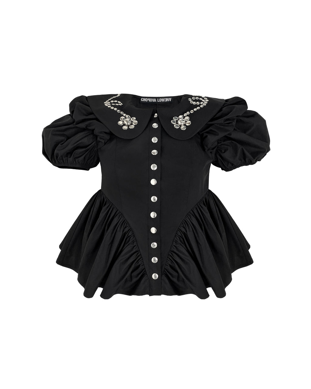 Black Lasso Blouse
