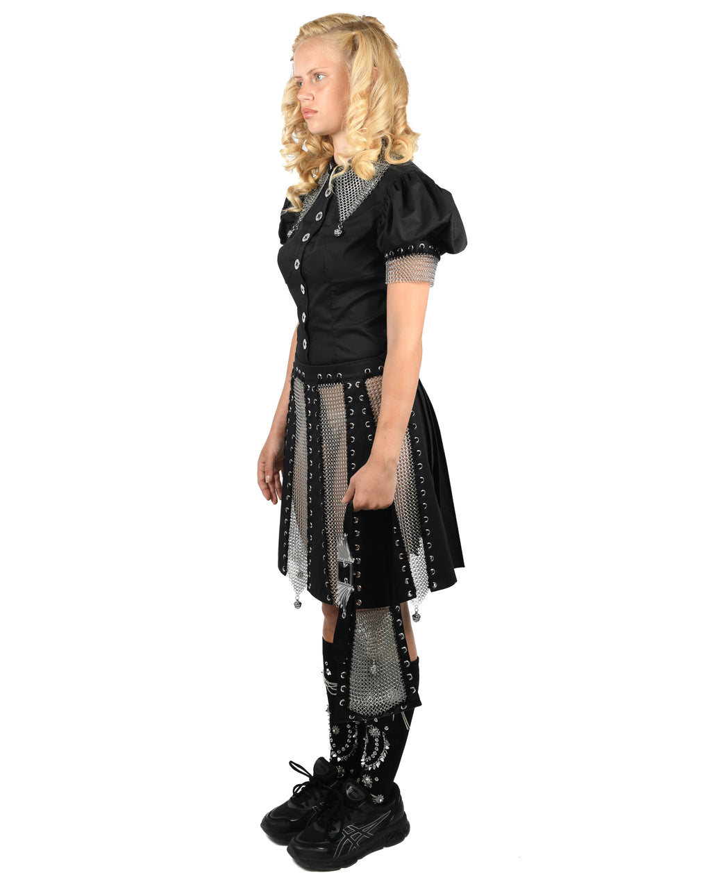 Titan Chainmail Short Sleeve Blouse