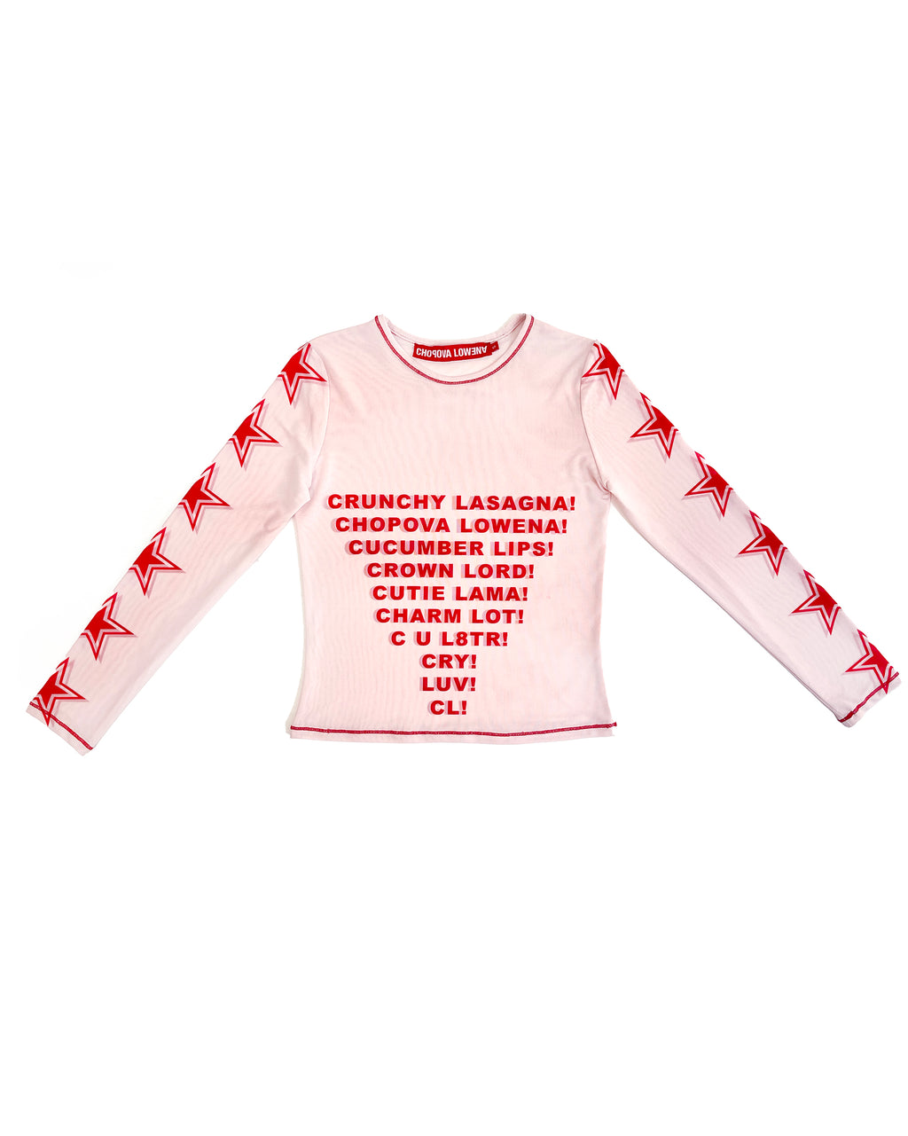 Crunchy Lasagna Fitted Mesh Top