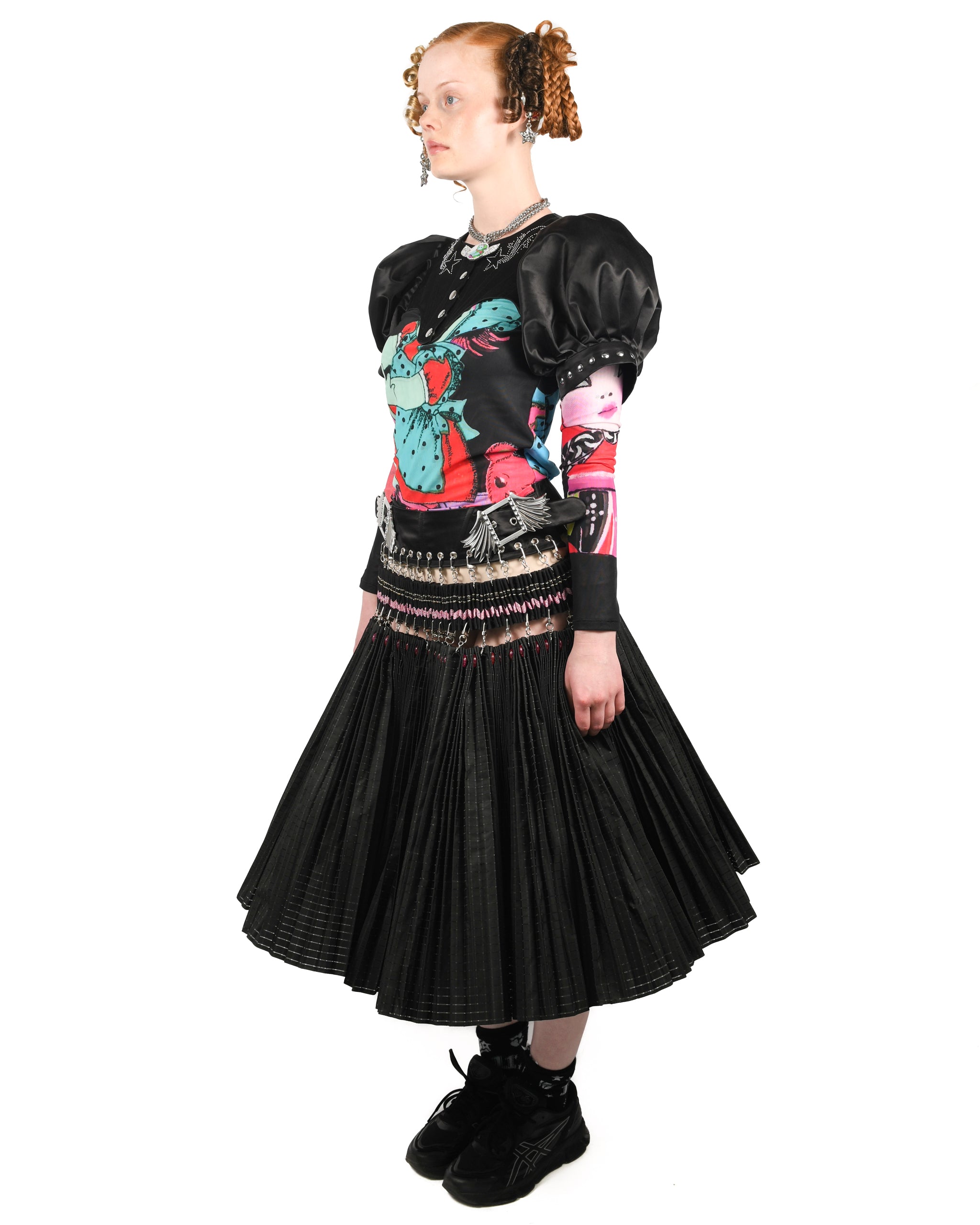 Arabesque Knee Skirt