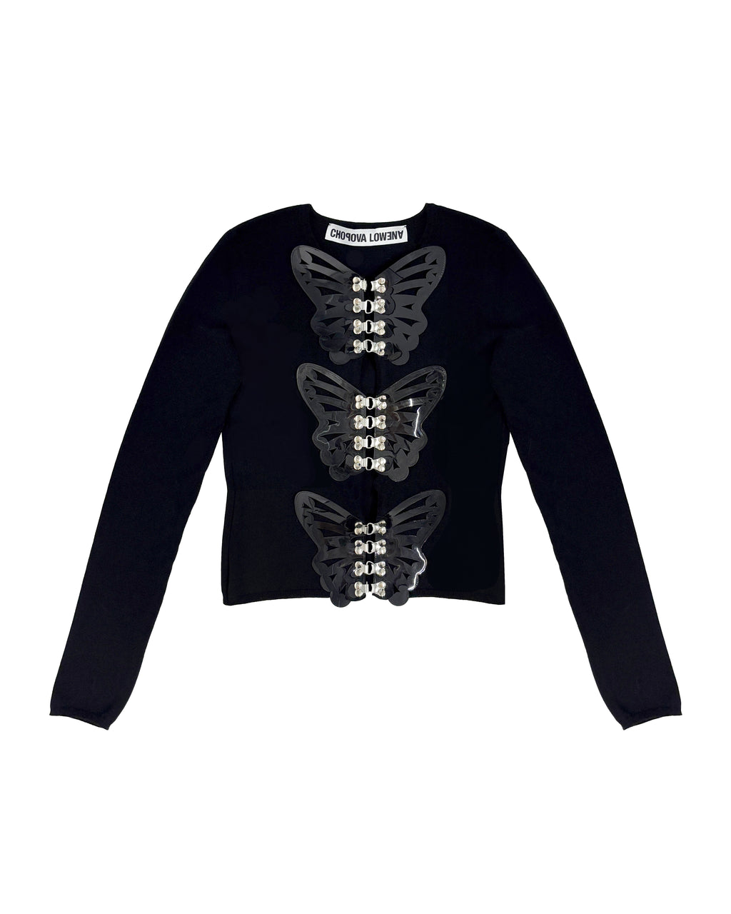 Black Butterfly Trio Cardigan