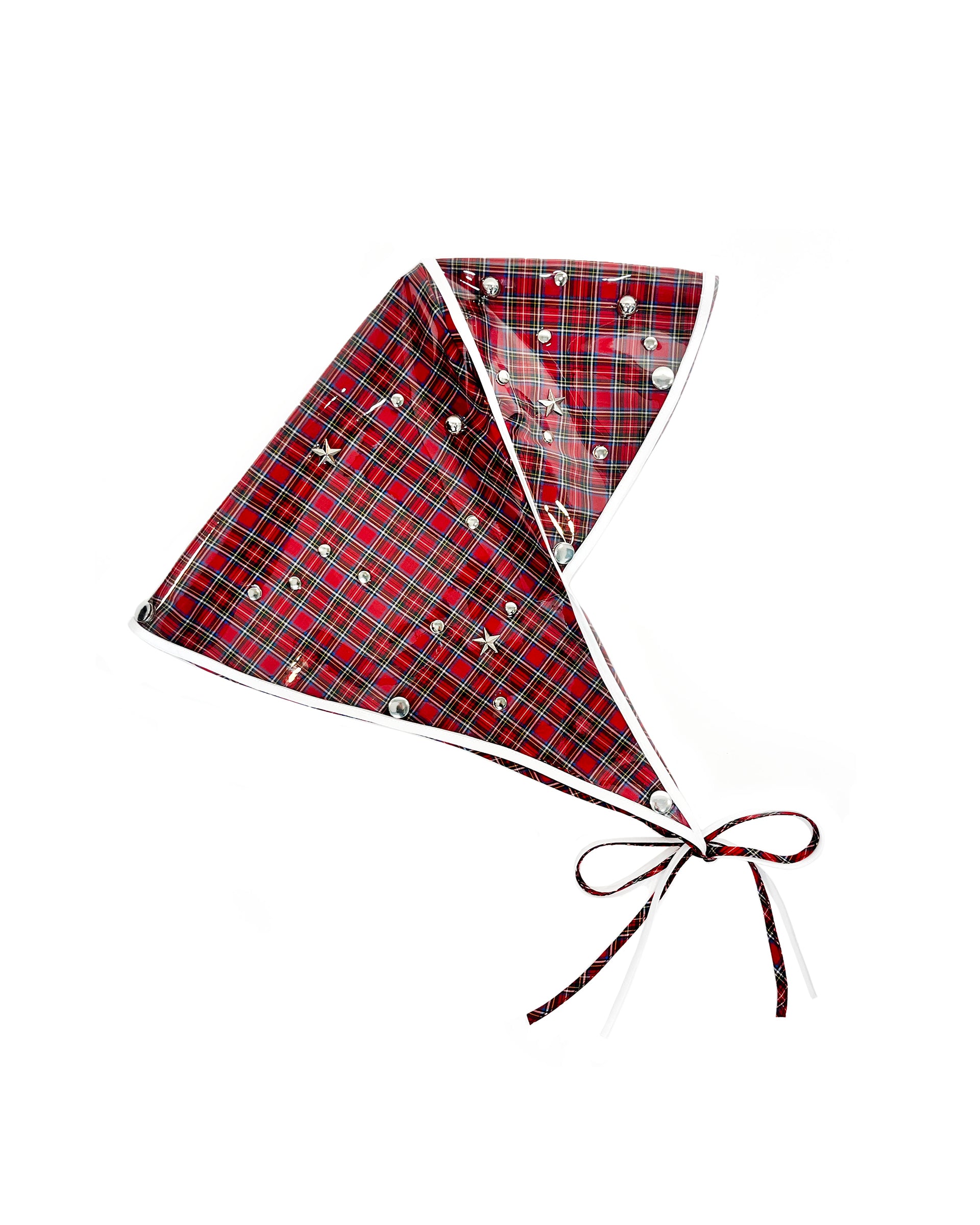 Rain Hat Red Tartan