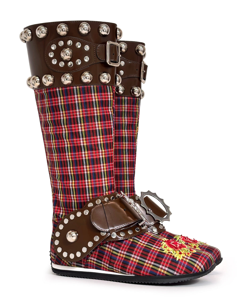 Tartan Spur Strap Stefanie Boot