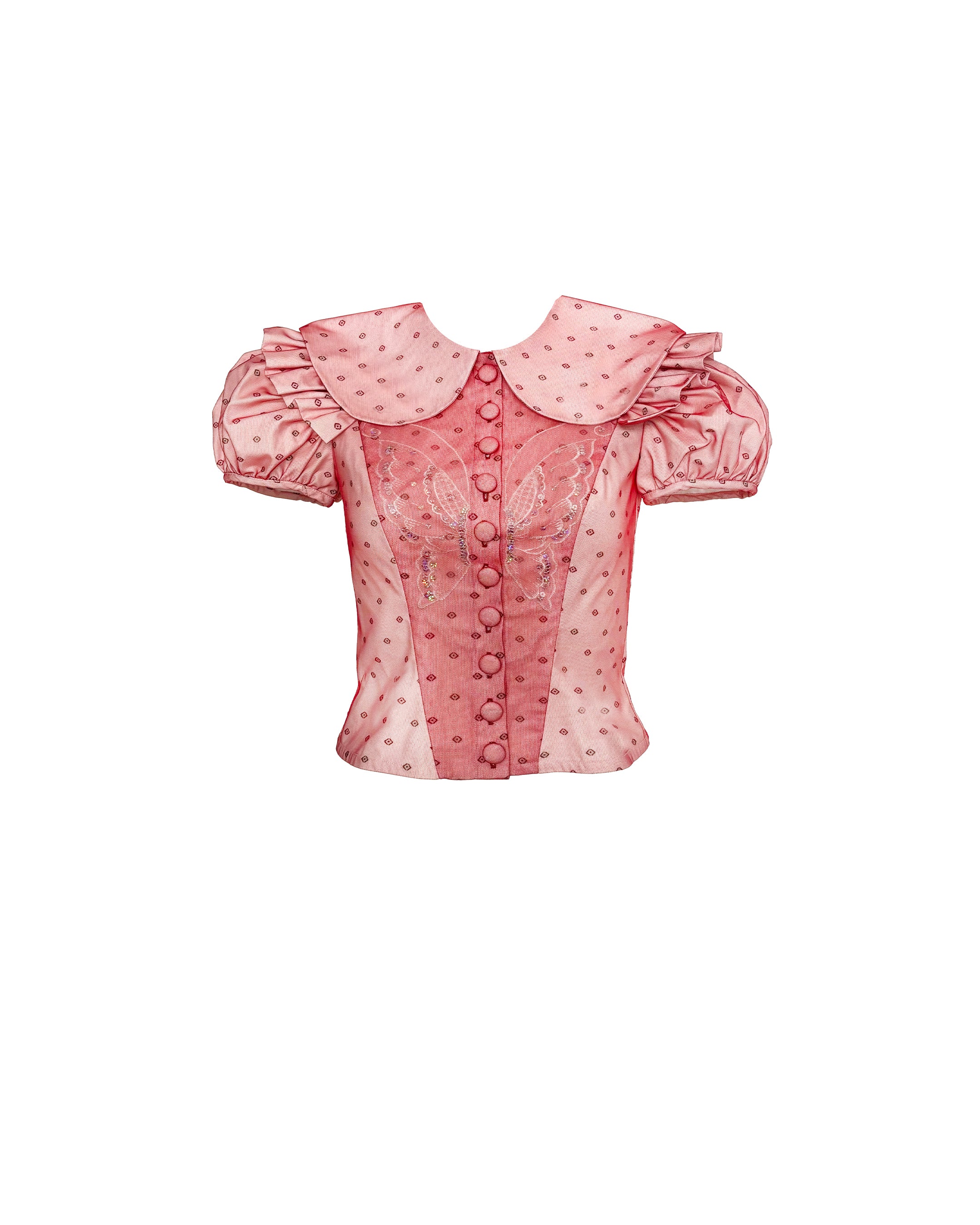 Swoon Red Blouse
