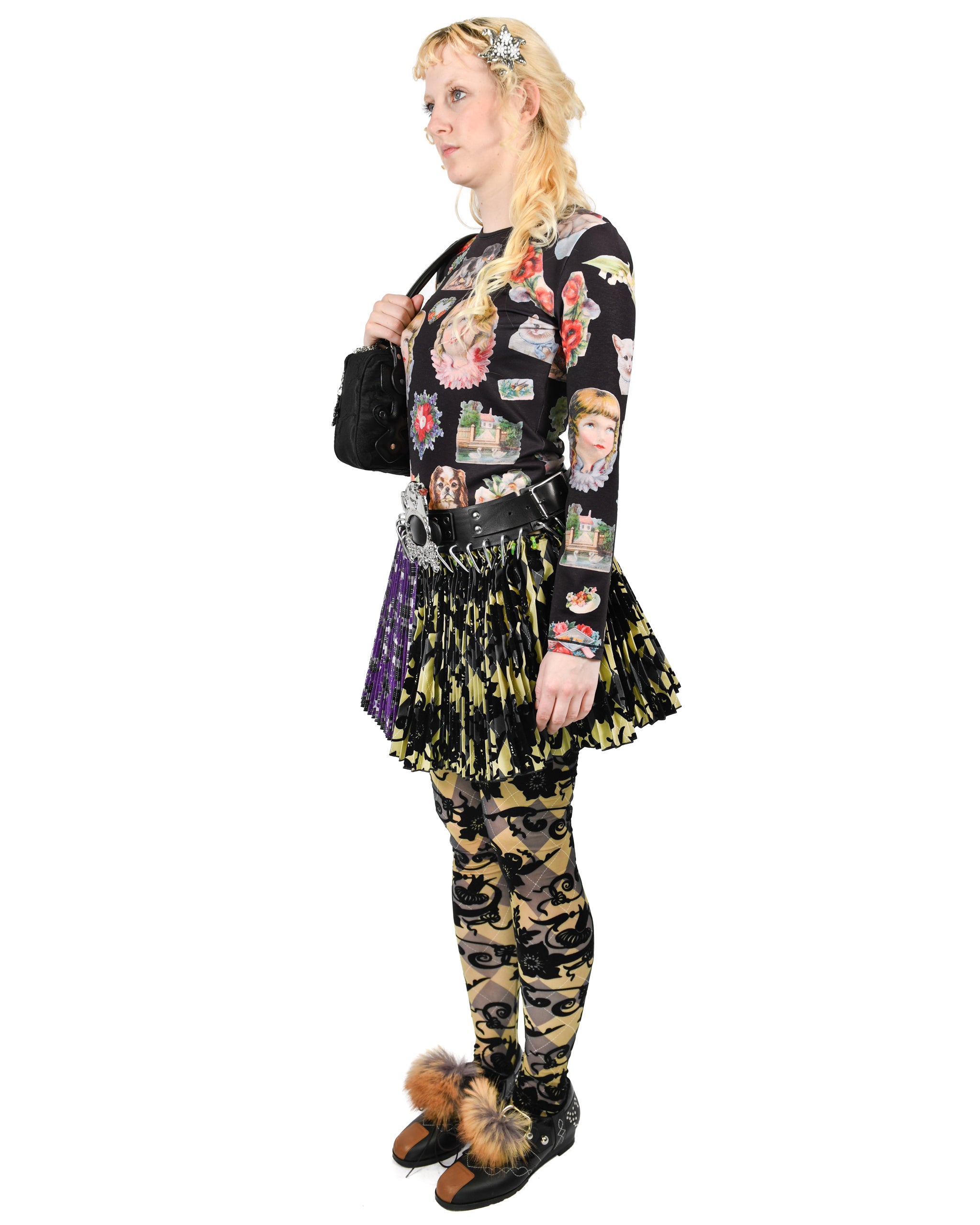 Adjustable Belt Turf Mini Carabiner Skirt