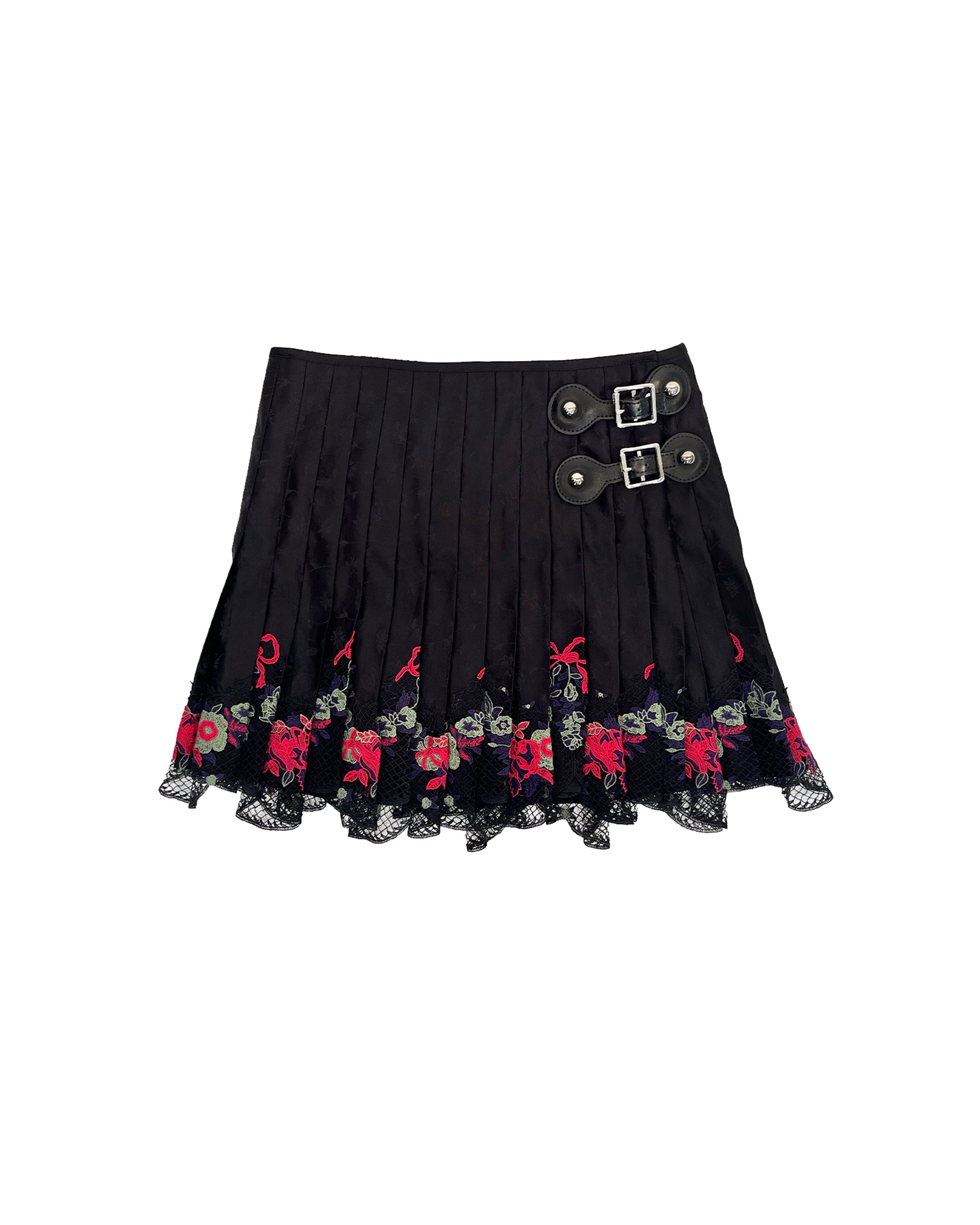 Missish Kilt Mini Skirt