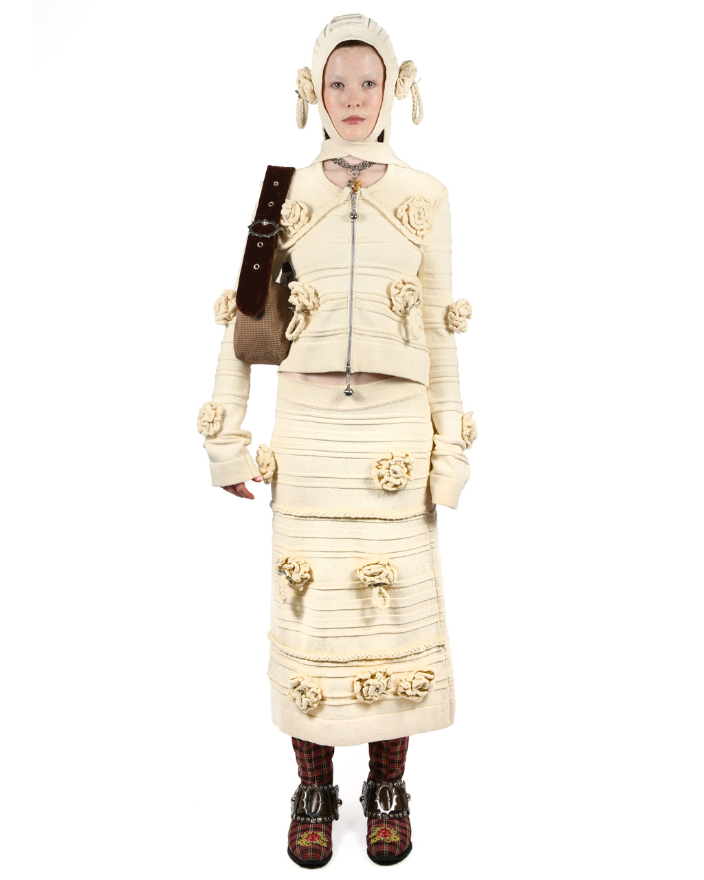 Cream Club Cardigan