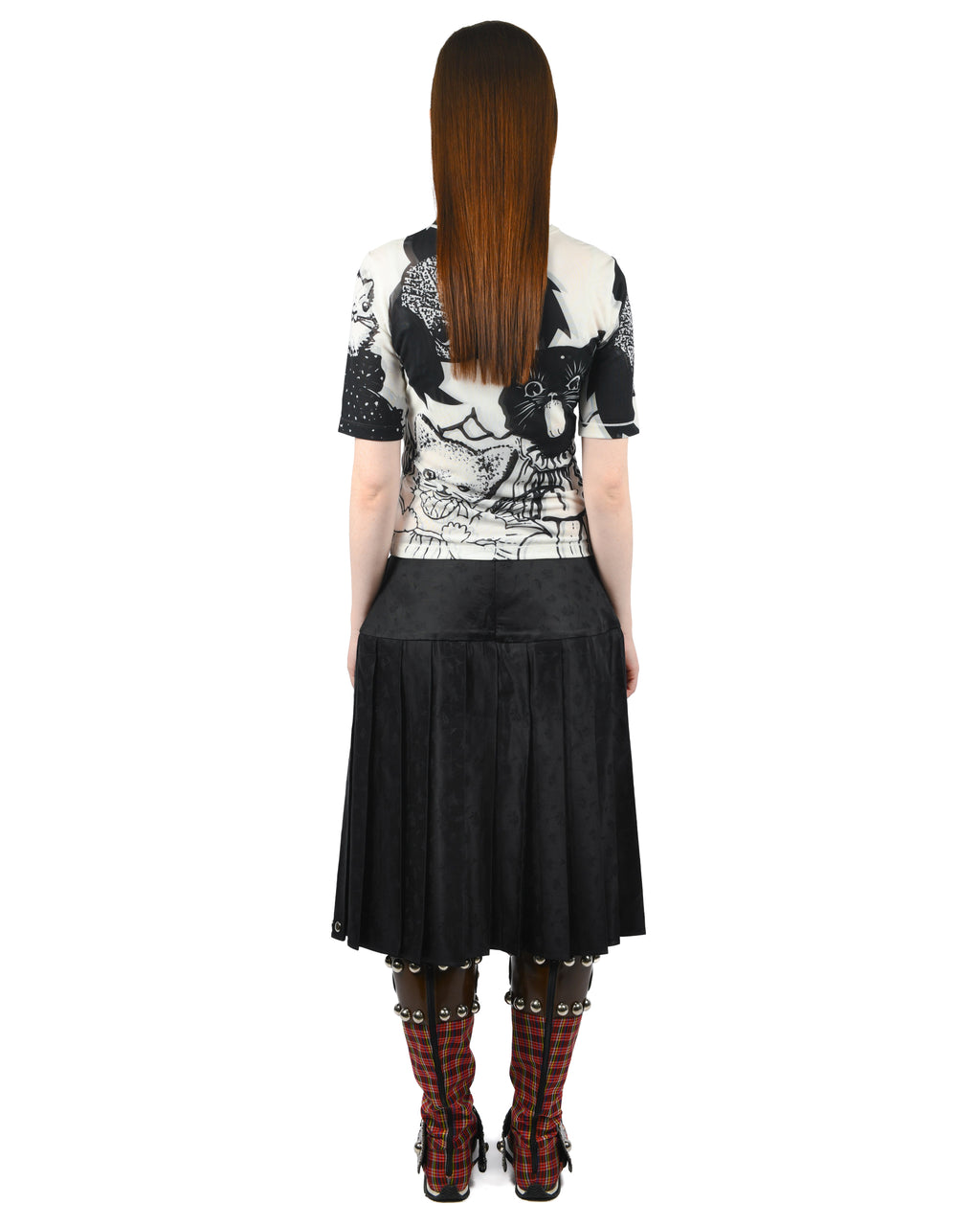Cat Consort Short Sleeve Mesh Top