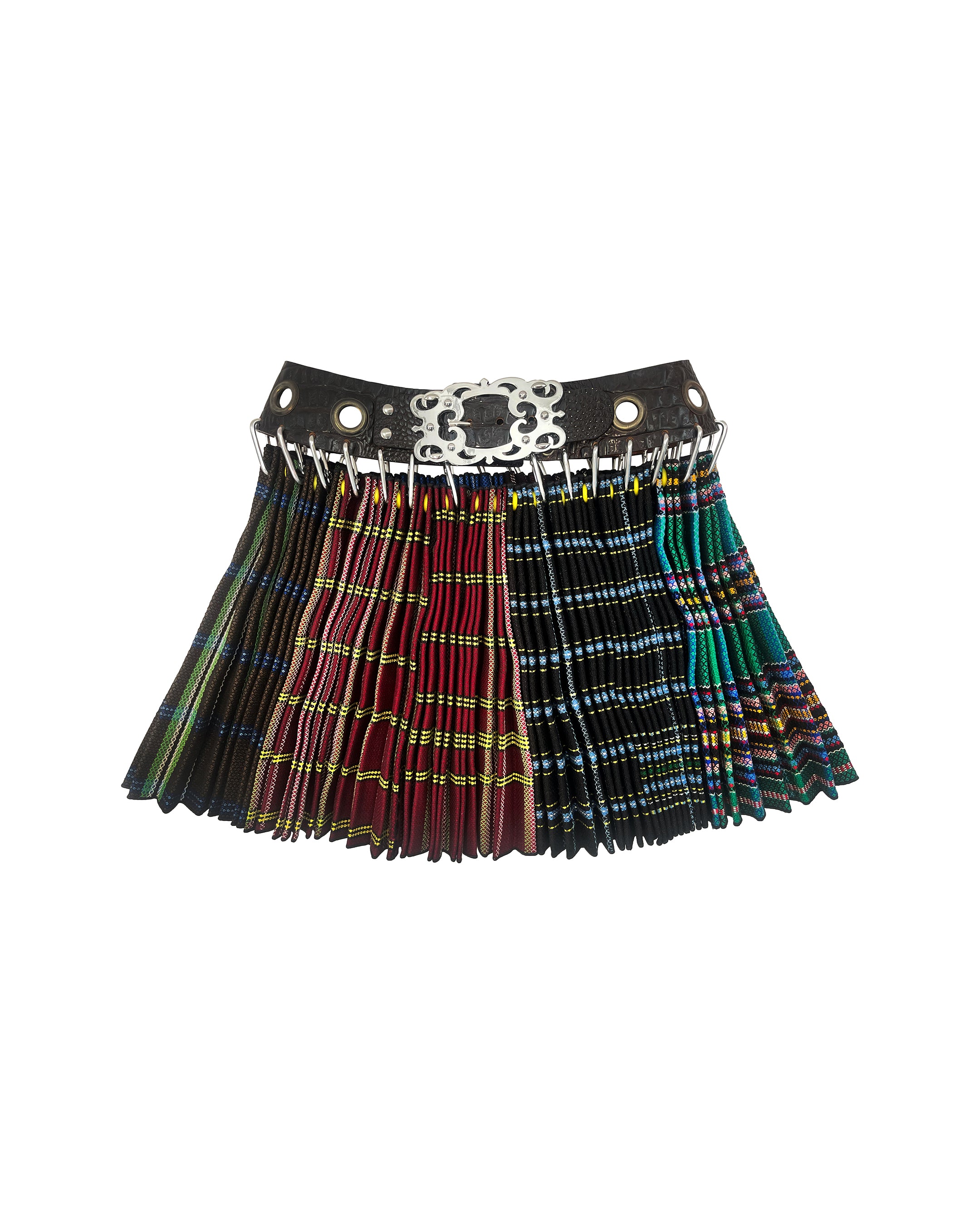 Thunder Apron Folkloric Mini Carabiner Skirt