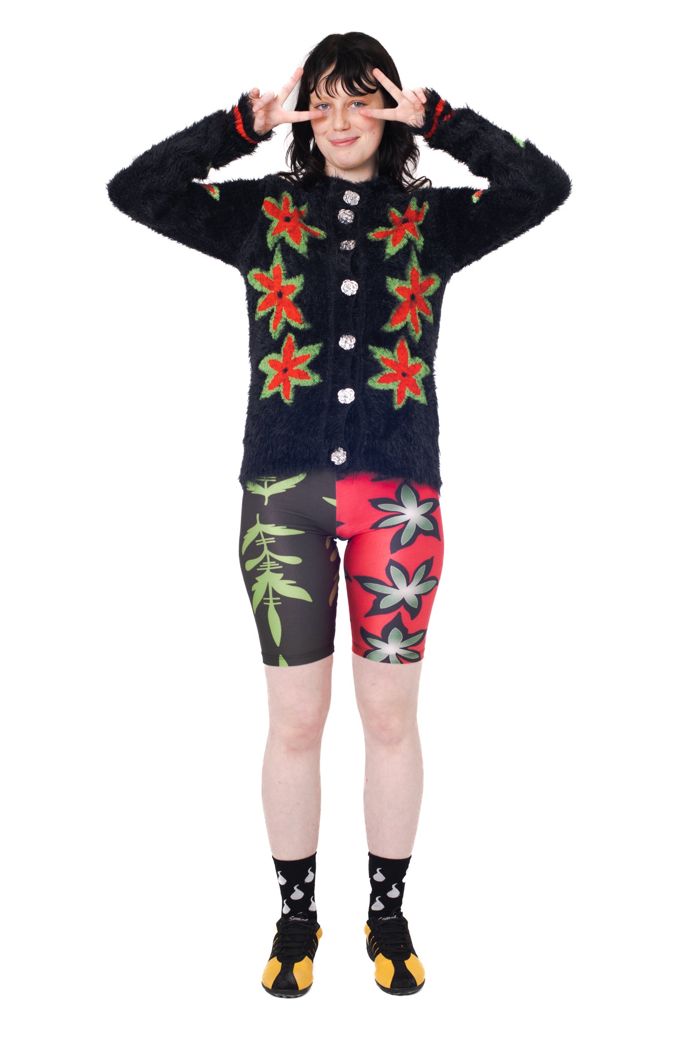 Flore Black Cardigan