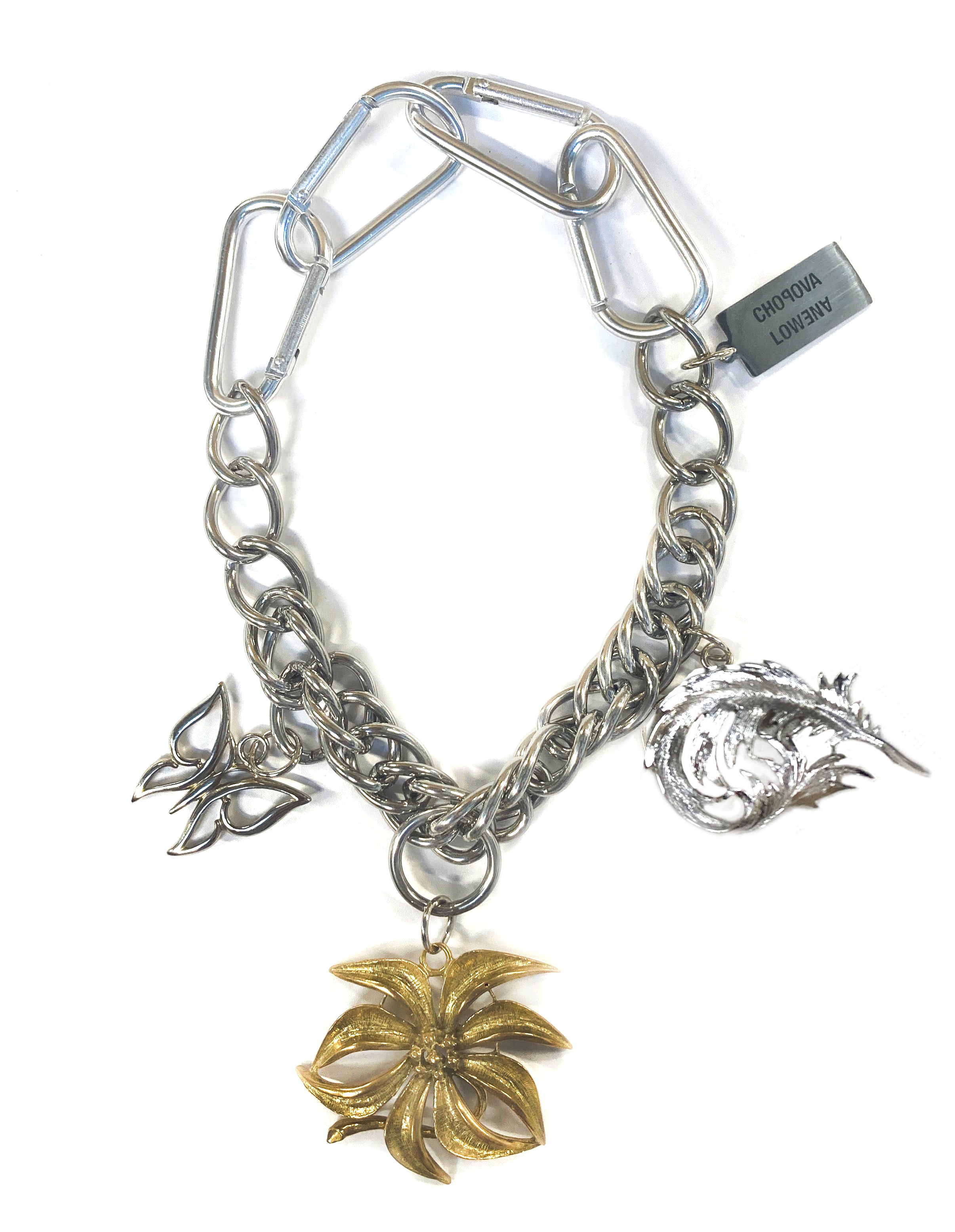 Star Flower Charm Necklace
